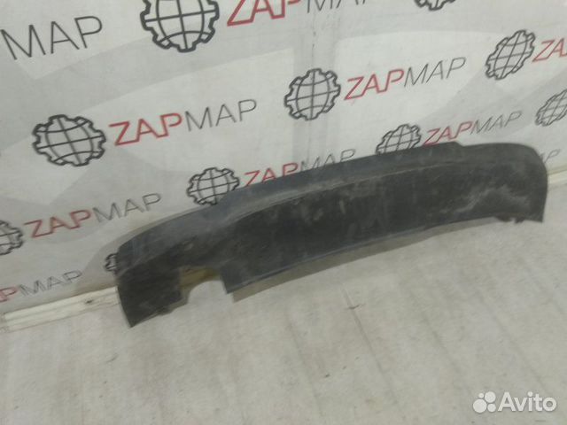 Накладка бампера задняя нижняя Opel Astra J 2009 Накладка бампера задняя нижняя Opel Astra J 2009