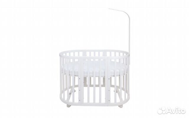 Детская кроватка-трансформер ellipsbed с маятником