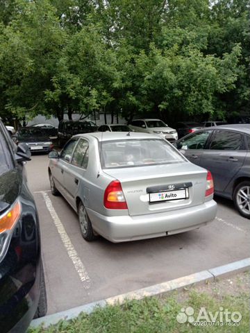 Hyundai Accent 1.5 МТ, 2004, 175 000 км