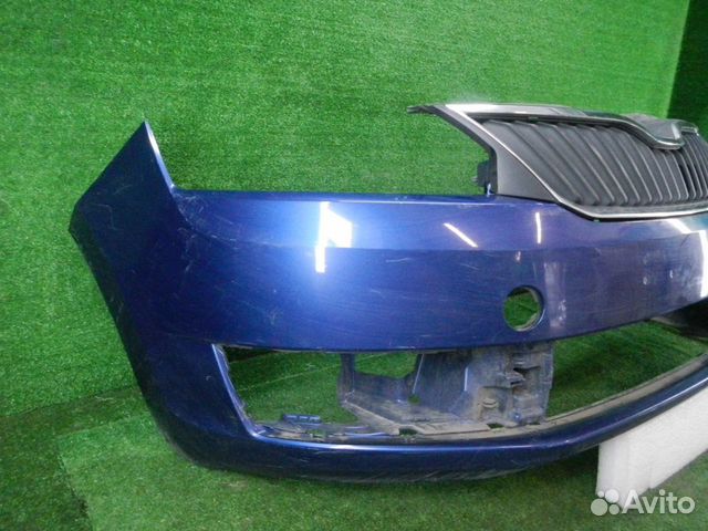 Бампер передний Skoda Rapid (2012-2020) 60U807221F Бампер передний Skoda Rapid (2012-2020) 60U807221F