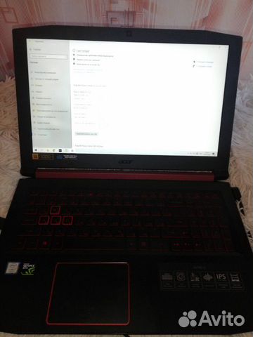 Acer nitro 5 Intel Core i7 8th gen