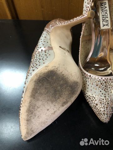 Туфли badgley mischka, 5 размер (35), розовые Туфли badgley mischka, 5 размер (35), розовые