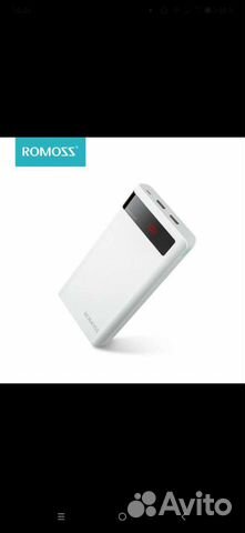 Power bank Romoss 20000 новый