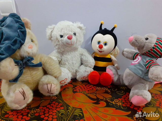 Игрушки мягкие