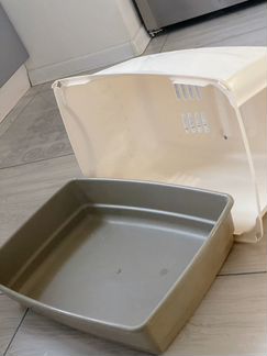 Закрытый туалет georplast для кошки
