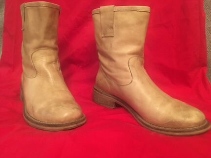 Сапоги. Тонкая кожа. Лето.Baldinini