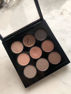 Mac dusky rose times nine палетка теней