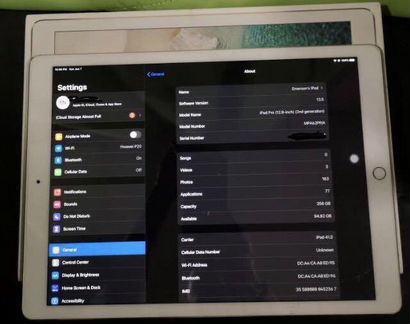 Планшет iPad pro 64 12.9 2017 gold wifi