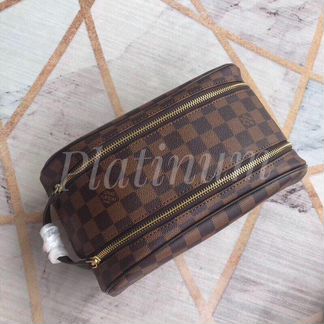 Луи виттон косметичка louis vuitton кожа несессер