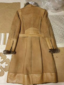 Дубленка натуральная кожа и мех