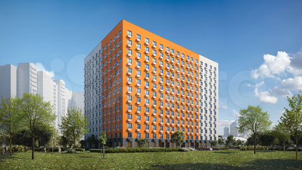 1-к апартаменты, 36.2 м², 6/15 эт.