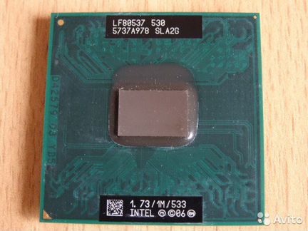 Процессор для ноутбука Celeron M 530 SLA2G