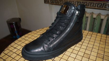 Зимние кеды giuseppe zanotti design Италия