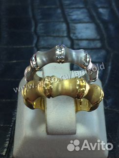 Золотые обручальные кольца Гуччи Gucci