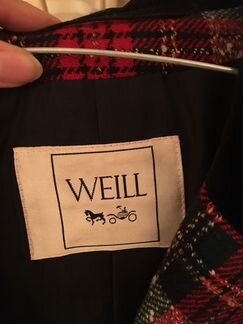 Французский пиджак Weill большой размер