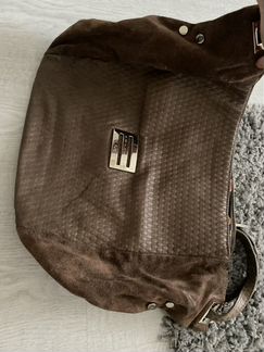 Итальянская сумка мешок через плечо