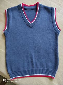 Жилетка для мальчика школьная 128