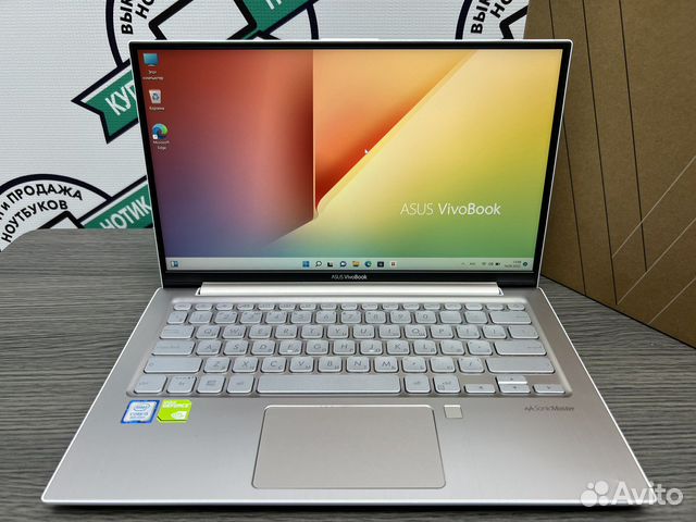 Идеал игровой ультрабук Asus i3-8130 MX150 SSD iPS