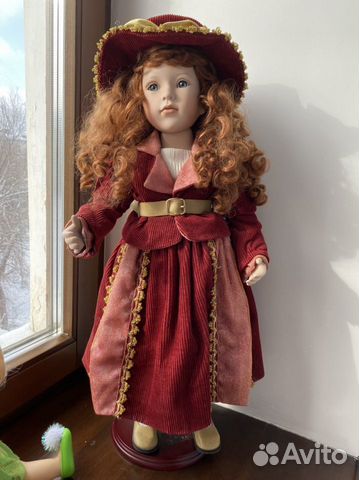 Кукла фарфоровая клеймо