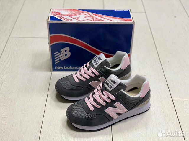 Кроссовки new balance 574 classic замшевые 36/41