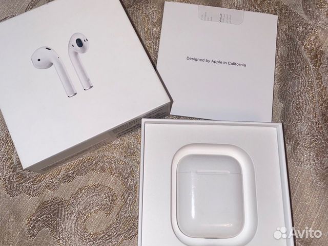 Airpods 1 Apple оригинал эйрподс 1 серия бу купить в Москве ...