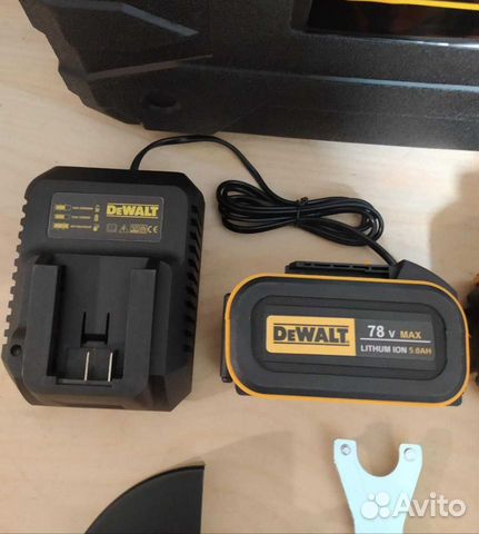 Аккумуляторная болгарка dewalt 125мм 78/5