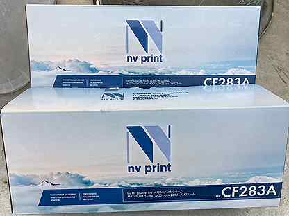 Картриджи CF 283A для принтера 2 штуки