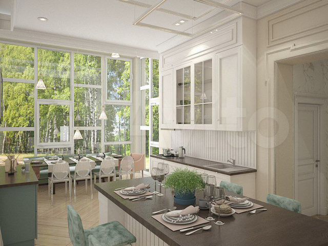 Дом 453,2 м² на участке 9,5 сот.