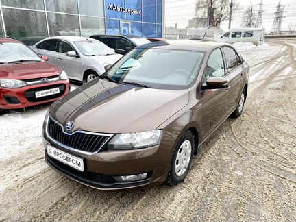 Skoda Rapid 1.6 МТ, 2019, 125 000 км