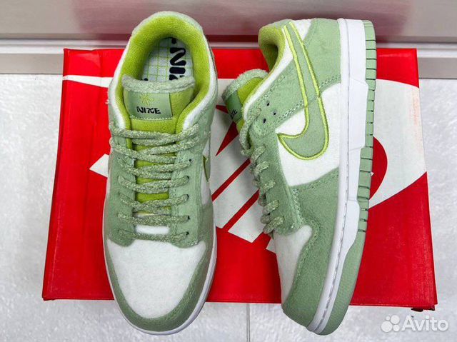 Кроссовки Nike dunk low fleece