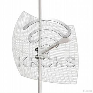 Антенна Направленная параболическая 4G mimo 24 db