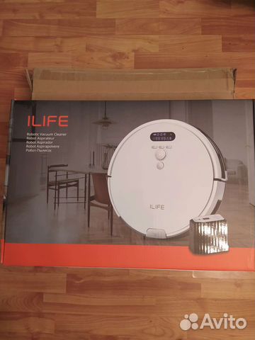 Робот-пылесос ilife8sс лазерной виртуальной стеной