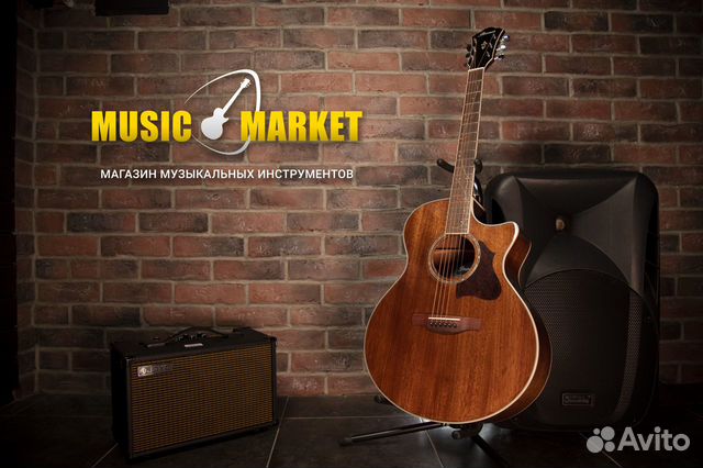 Электроакустическая гитара Ibanez (комплект)