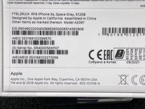 iPhone Xs 512GB RU/A Рст (Новый, запечатан)