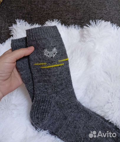 Мужские носки ручной работы