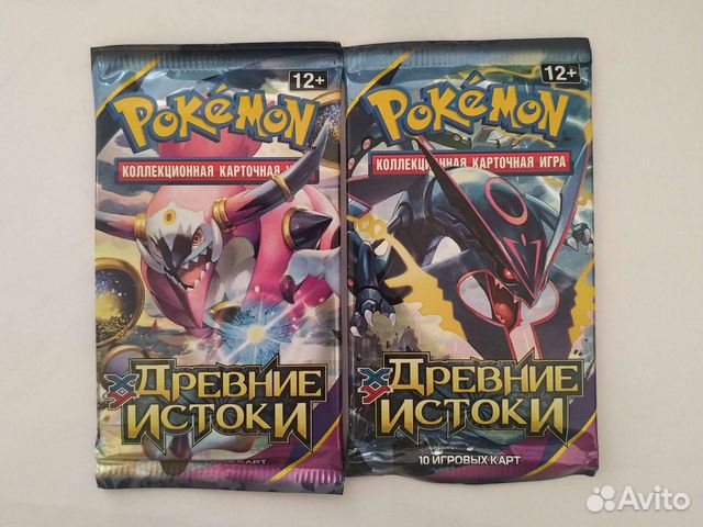 Бустеры карточек Покемон. Древние истоки
