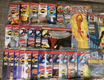 Комиксы Марвел от Идк - Человек-Паук, Люди Икс, Ф4