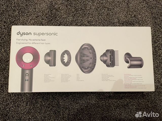Фен Dyson Supersonic HD07 Фуксия Оригинал