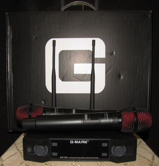 Радио микрофоны вокальные C-Mark 2шт Pro AA R&B