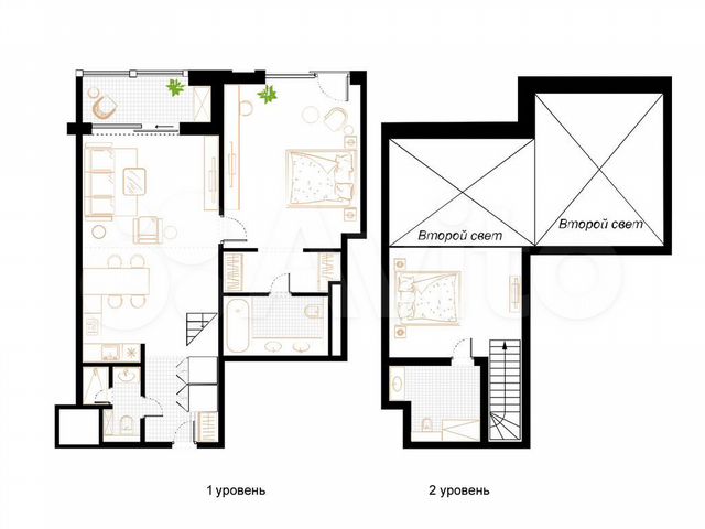 3-к. апартаменты, 97,7 м², 5/5 эт.