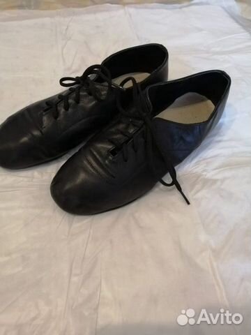 Туфли для танцев, кожа, размер 32