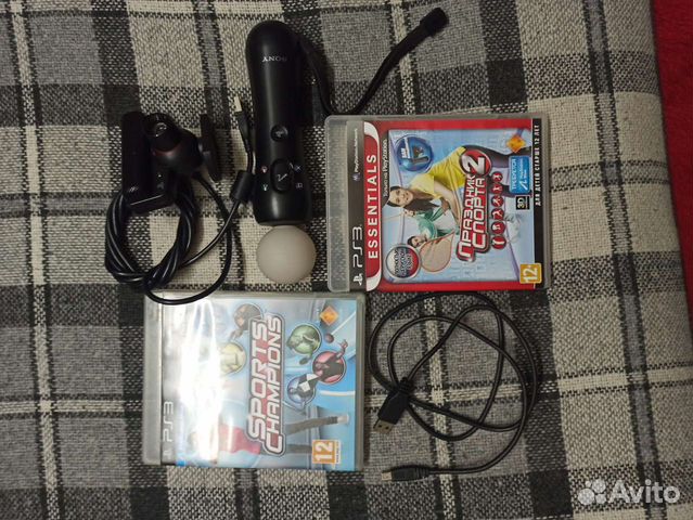Комплект Move и игры для Sony ps3 ps4