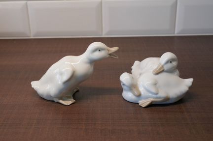 Фарфоровые статуэтки Утки. Lladro NAO. Испания