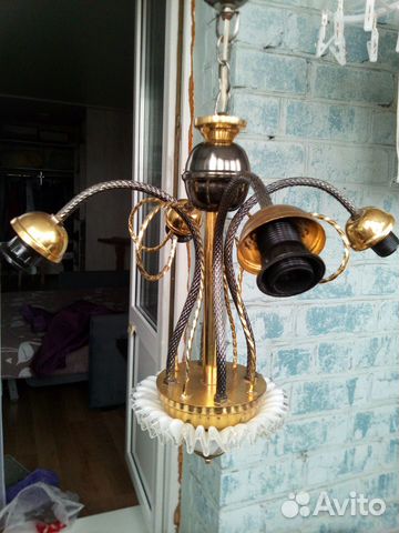 Люстра 4-х рожковая