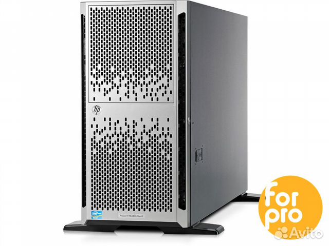 Сервер HP ML350p Gen8 8SFF 2xE5-2680 144GB, P420i