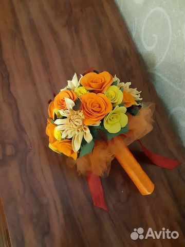 Букет из фоамирана