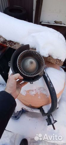 Моторчик печки на опель омега б