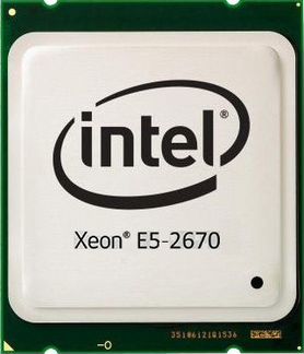 Xeon e5-2670 3,3GHz 20Mb LGA2011 8 ядер 16 потоков