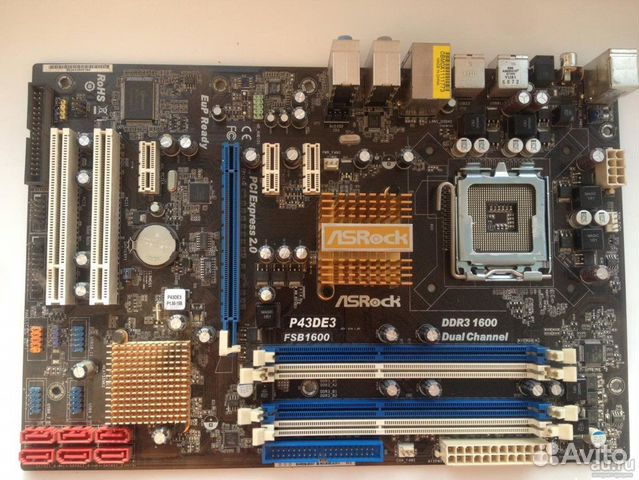 Asrock p43de3 прошивка bios