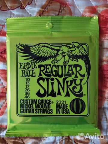 Струны для электрогитары Ernie Ball